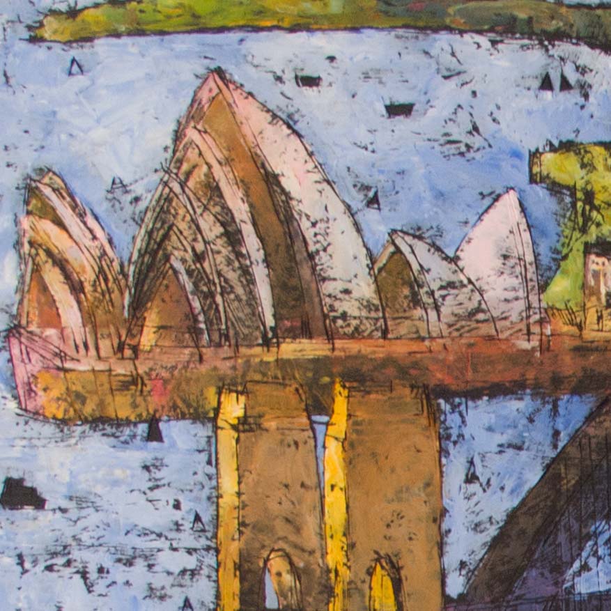 Sydney Harbour by Ken Rasmussen Detail 2