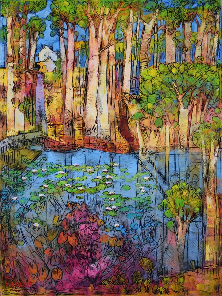Margaret River Spring by Ken Rasmussen Oil on Linen